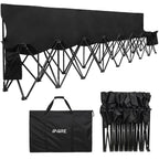 1MORE Folding Bench, Portable Foldable Sideline Bench for Team with Carry Bag