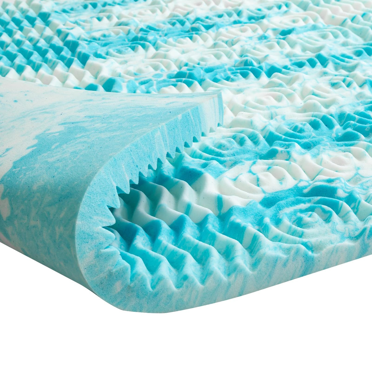 Firm to Extra Firm Mattress Topper King Size 3 Inch, Pain Relieving Foam Bed Topper for Extra Support, Gel Memory Foam&High-Density Foam Mattress Pad, CertiPUR-US Certified