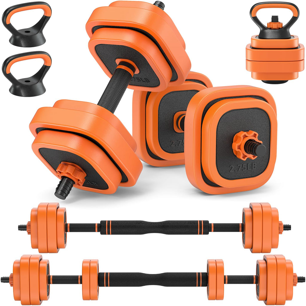 Rendpas Adjustable Dumbbell Set – Free Weights for Home Gym Workouts