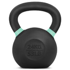 Yes4All Powder Coated Kettlebell, 9–88 lb Cast Iron Weights