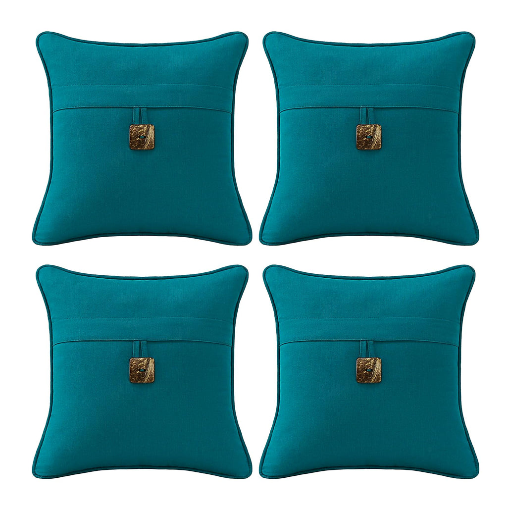 Outdoor Sunbrella Decorative Pillows Pack of 4, 20" x 12" Outdoor Pillow Set for Couch Bed Throw Patio Sofa, Airies Marble