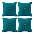 Outdoor Sunbrella Decorative Pillows Pack of 4, 20" x 12" Outdoor Pillow Set for Couch Bed Throw Patio Sofa, Airies Marble