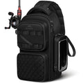 MATEIN Fishing Sling Bag with Phone Pouch, 3600 Tackle Box Backpack