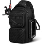 MATEIN Fishing Sling Bag with Phone Pouch, 3600 Tackle Box Backpack