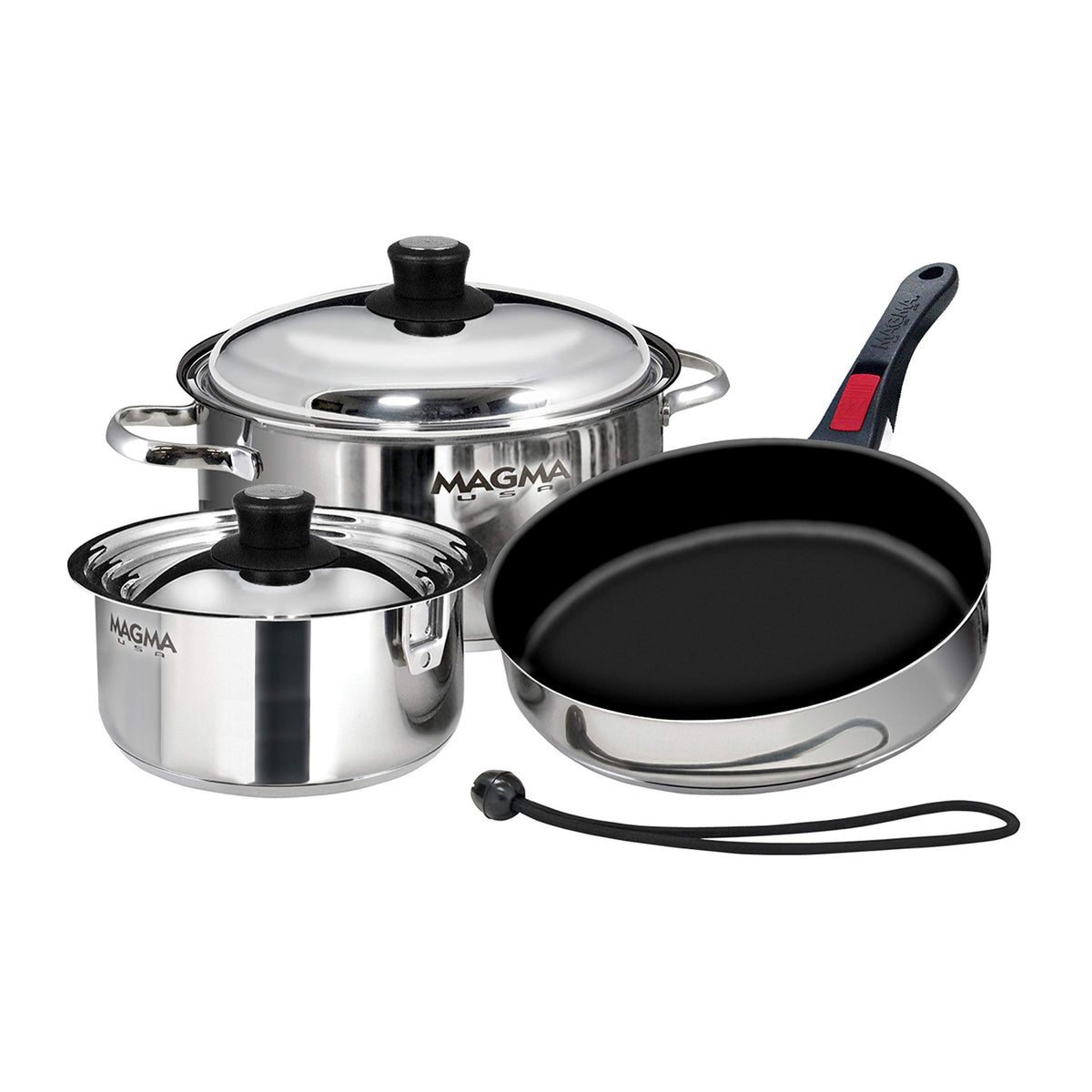 Magma A10-360L-IND 10 Piece Stainless Steel Nesting Cookware Set