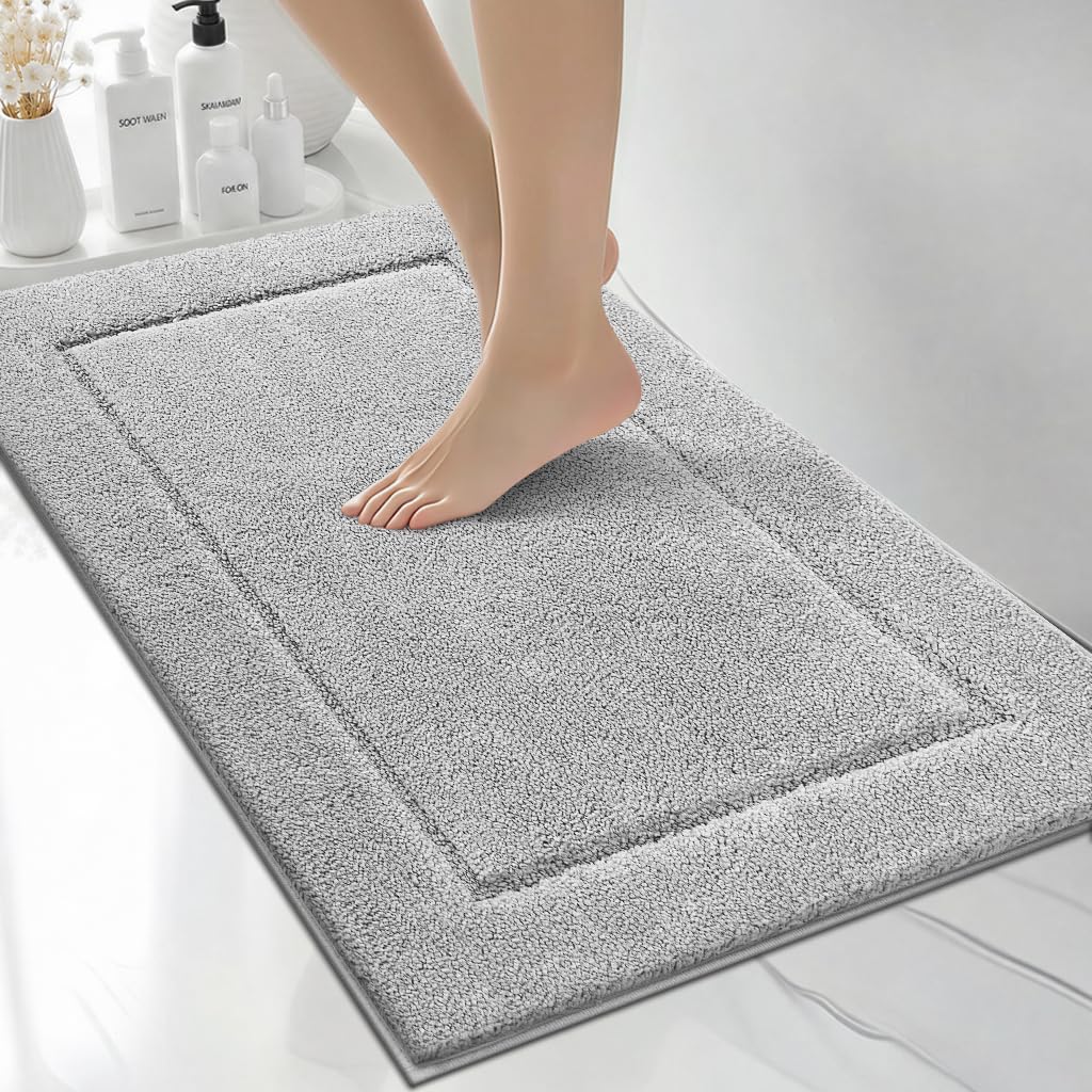 Extra Soft Bathroom Rug 30" x 60", Bath Mat, Shower Runner Rug
