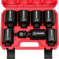 Premium 132-Piece Mechanics Tool Set, SAE/Metric 1/4" & 3/8" Drive Socket Set, Ratcheting Wrenches, Extensions & Adapters, Quick-Release Ratchet, Professional Auto Repair Tool Kit with Storage Case