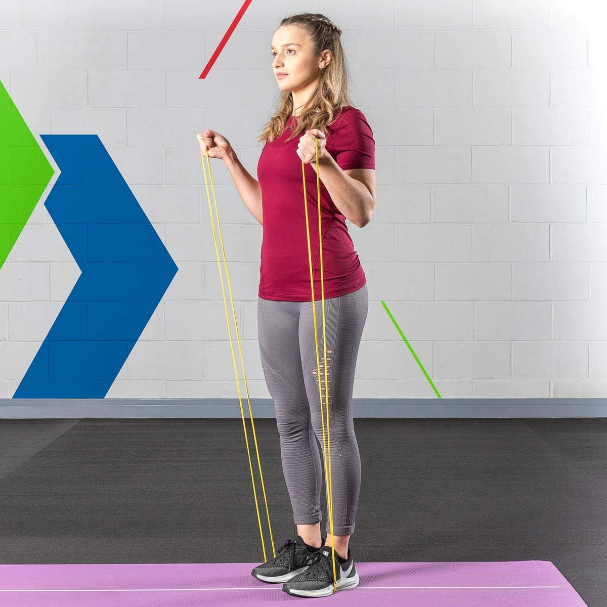 METIS Resistance Exercise Bands | Heavy Duty Latex Power Bands for Strength Training, Fitness Workouts, and Assisted Pull-Ups – 6 Resistance Levels, Sold Individually or as a Set