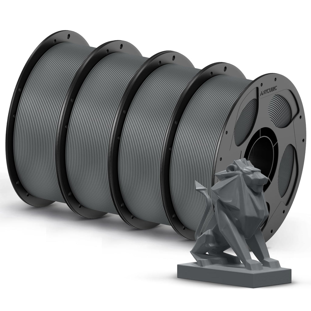 ANYCUBIC PETG Filament 1.75mm, Multicolor Bundle 10KG, Reusable Spool