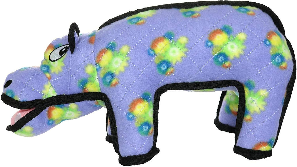 TUFFY® 2 Pack Hippo Ultra Durable Plush Dog Toys