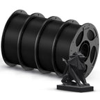 ANYCUBIC PETG Filament 1.75mm, Multicolor Bundle 10KG, Reusable Spool