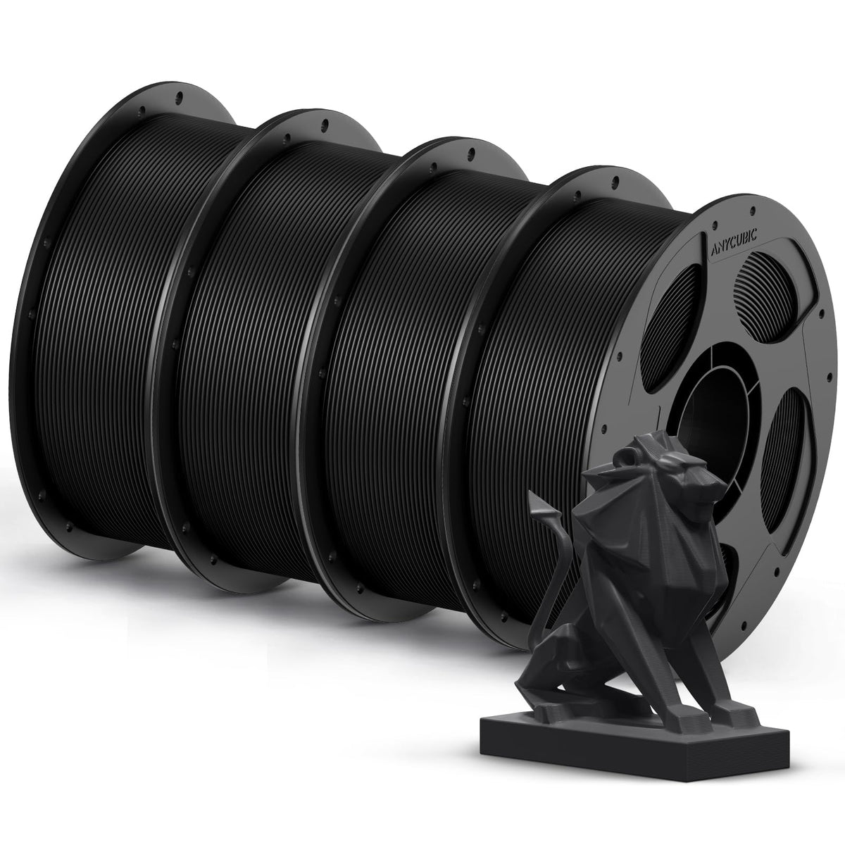 ANYCUBIC PETG Filament 1.75mm, Multicolor Bundle 10KG, Reusable Spool