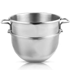 Vollum 20-Quart Commercial Stainless Steel Mixing Bowl for Hobart Mixer - Hobart Equivalent