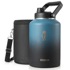 Coolflask Titan 2 Gallon Water Bottle Insulated with Large Spout Lid