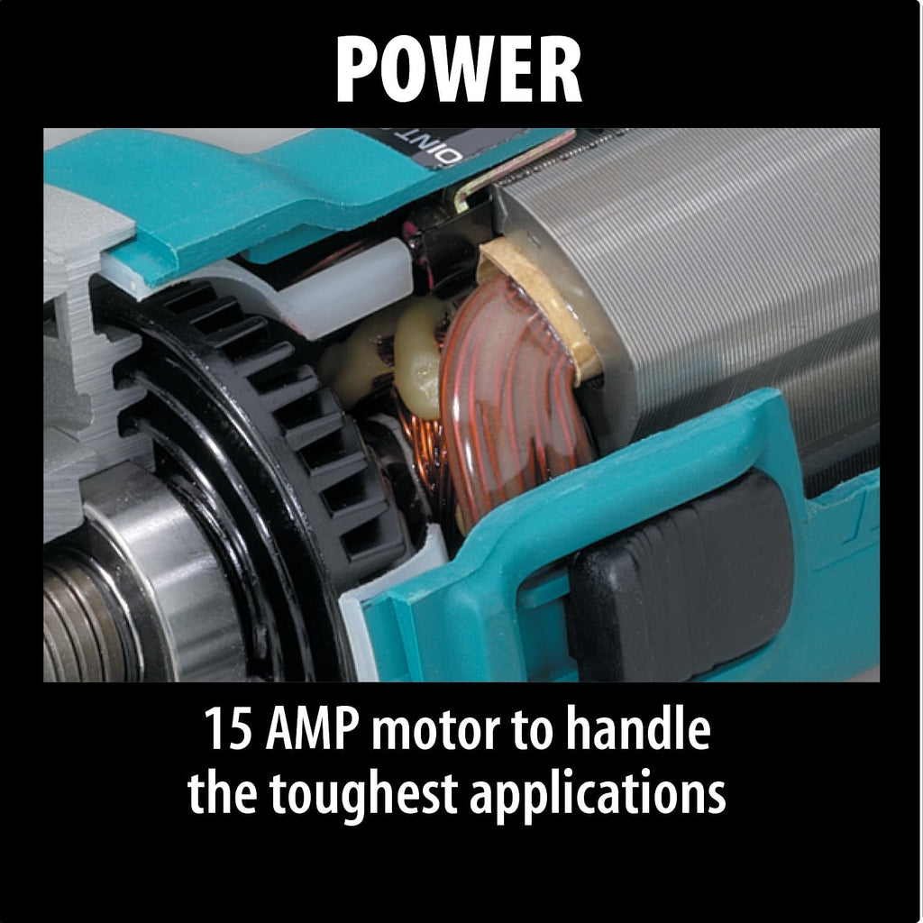 Makita GA7021-R 7 in. Trigger Switch 15 Amp Angle Grinder (Renewed)