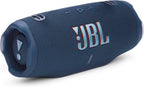 JBL Charge 6 Portable Waterproof Speaker with Powerbank and Strap - Black (Renewed)
