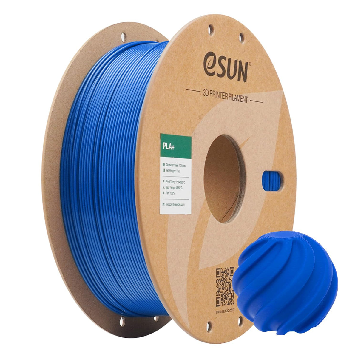eSUN PLA+ Filament 3D Printer Filament 10KG Classic 10 Colors Bundle