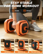 Rendpas Adjustable Dumbbell Set – Free Weights for Home Gym Workouts