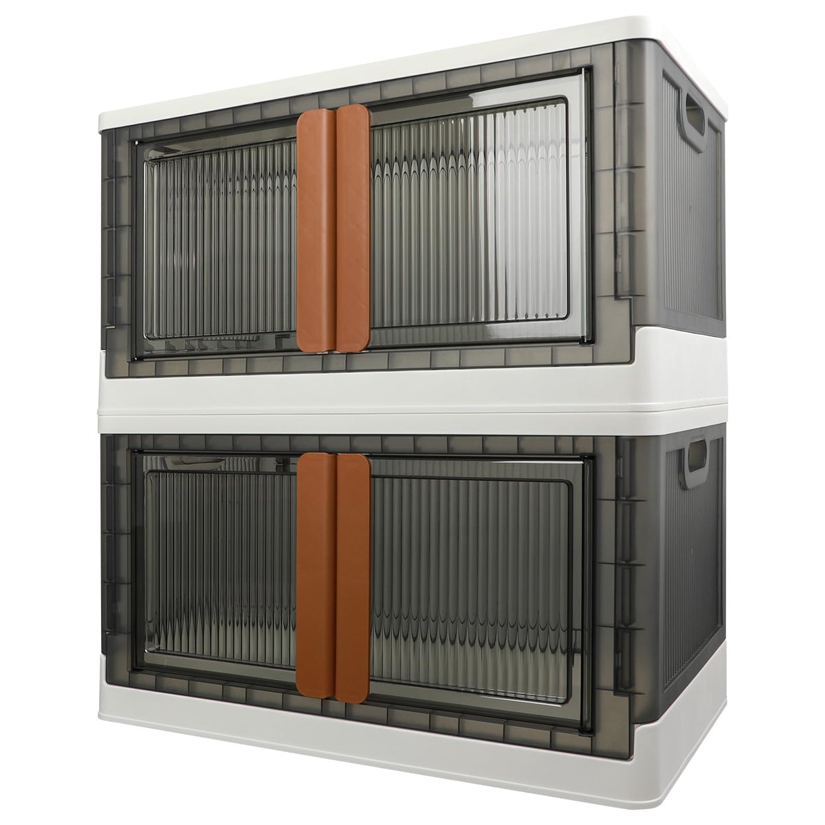 Storage Box, Plastic Cabinet, 8.4 Gals (32L) Each One, 4 Packs