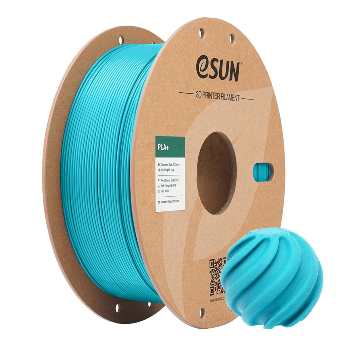 eSUN PLA+ Filament 3D Printer Filament 10KG Classic 10 Colors Bundle