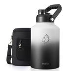 BUZIO 2 Gallon Water Jug Insulated Insulated with Fixed-Angle Large Handle
