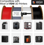 eSUN PLA+ Filament 3D Printer Filament 10KG Classic 10 Colors Bundle