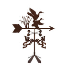 EZ Vane Steel Mallard Ducks Weathervane with Wind Cups — Post Mount