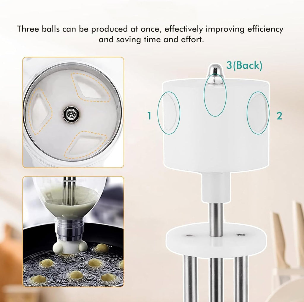 Automatic Meatball Forming Machine,Meatball Maker Machine,Meatball Maker Machine - Small, Automatic, 3pcs/Time- Perfect For Home Use