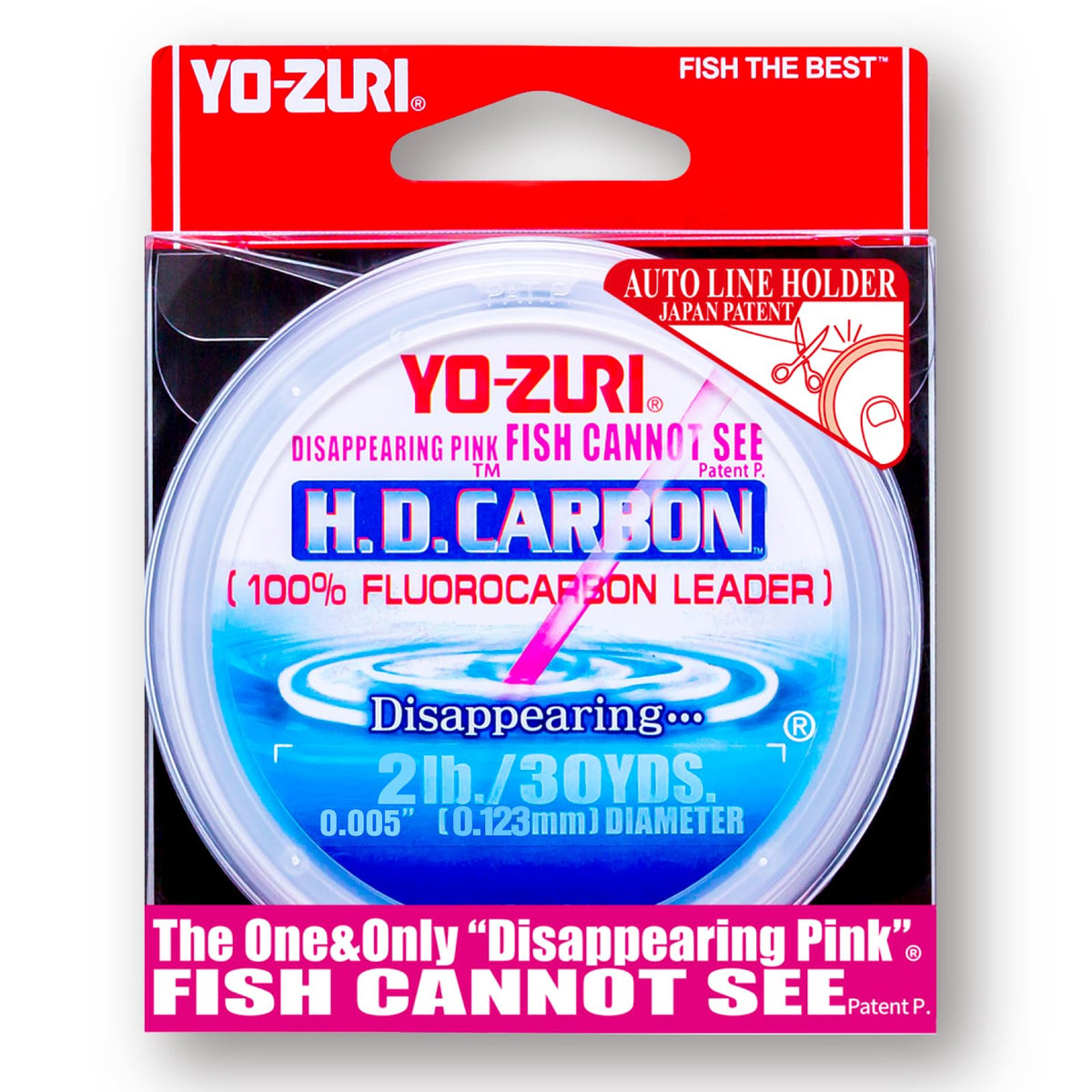 Yo-Zuri H.D. Fluorocarbon 30-Yard Leader Line