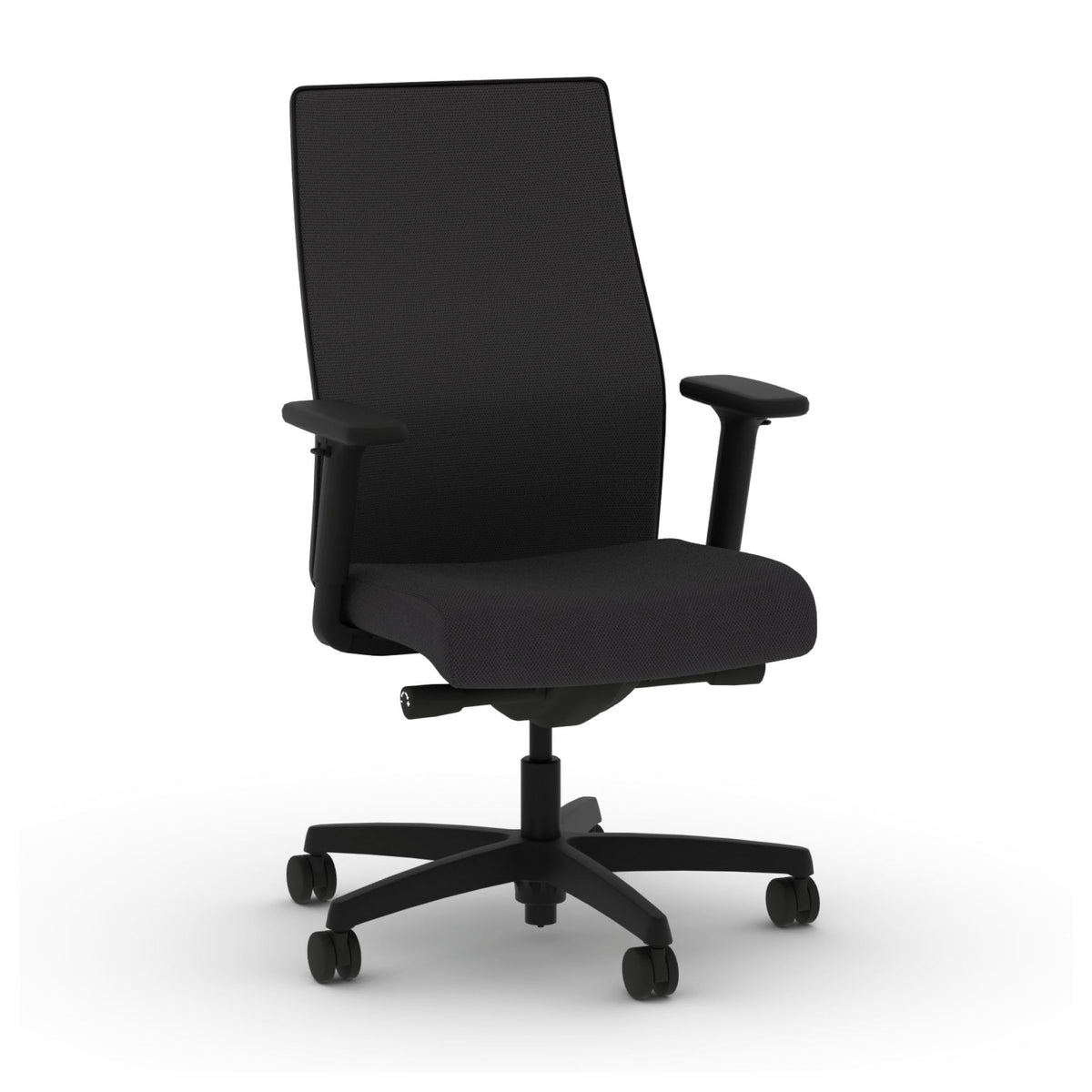 HON Ignition 2.0 Ergonomic Office Chair, Lumbar Support, Desk Chair, Black