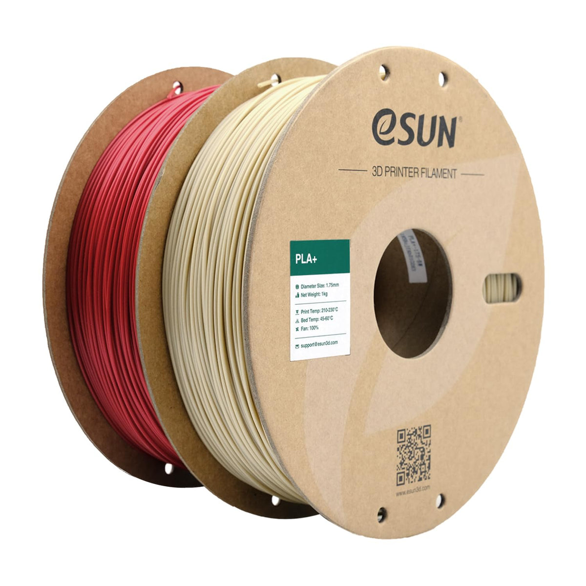 eSUN PLA+ Filament 3D Printer Filament 10KG Classic 10 Colors Bundle