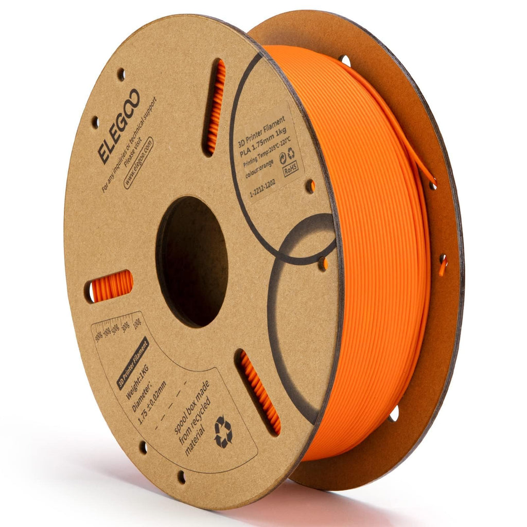 ELEGOO PLA 3D Printer Filament 1.75mm Bundle Multicolors 10KG