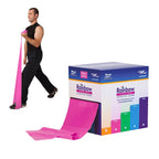 Rainbow Resistance Band Roll, 50 Yd Dispenser Box
