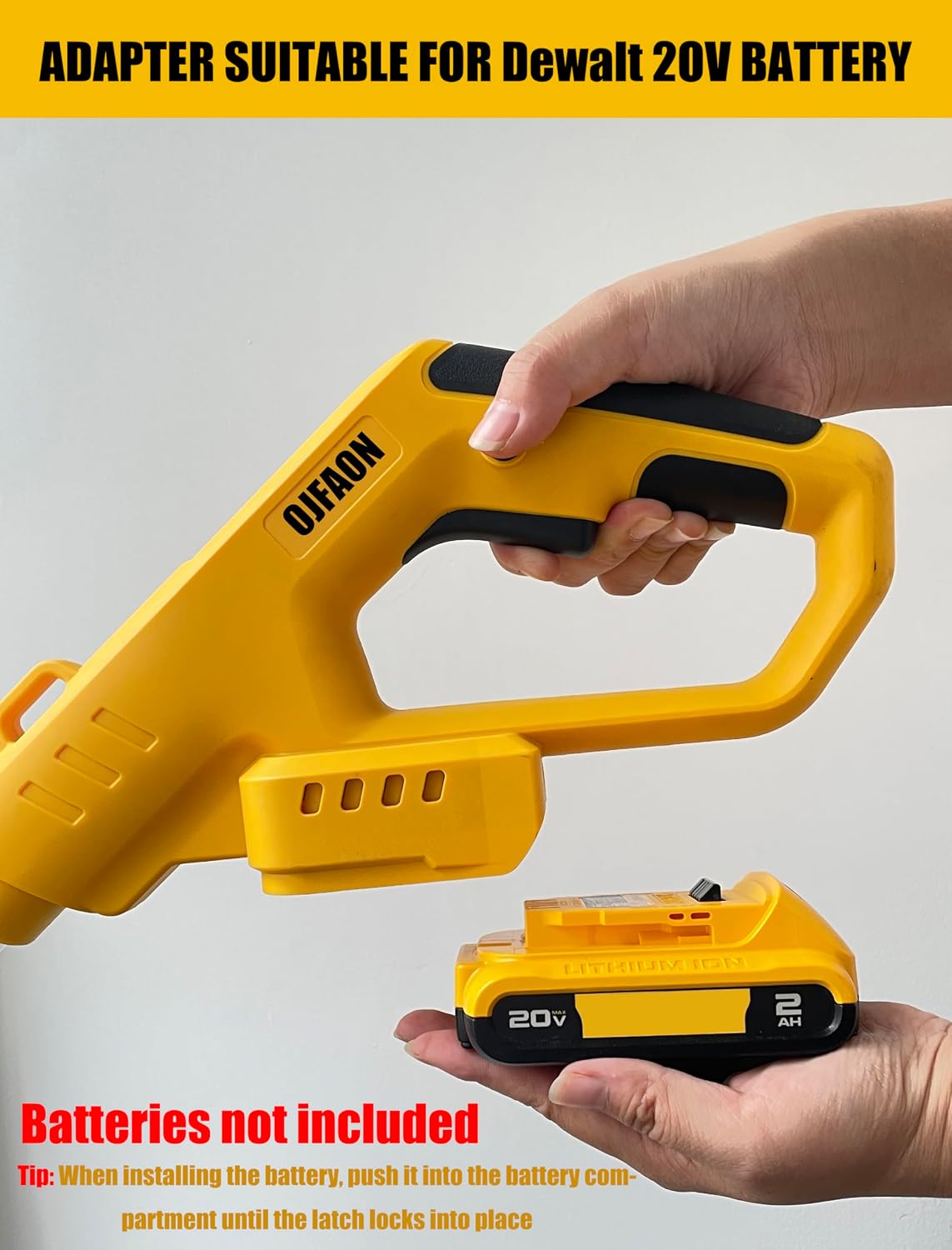 Cordless Weed Wacker for DeWalt 20V MAX Battery