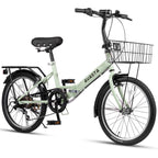 AVASTA Quartet Folding Bike, 20/24 Inch, 7-Speed, Dual Brakes