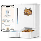 Waithem Automatic Cat&Dog Feeder and Waterer with Camera