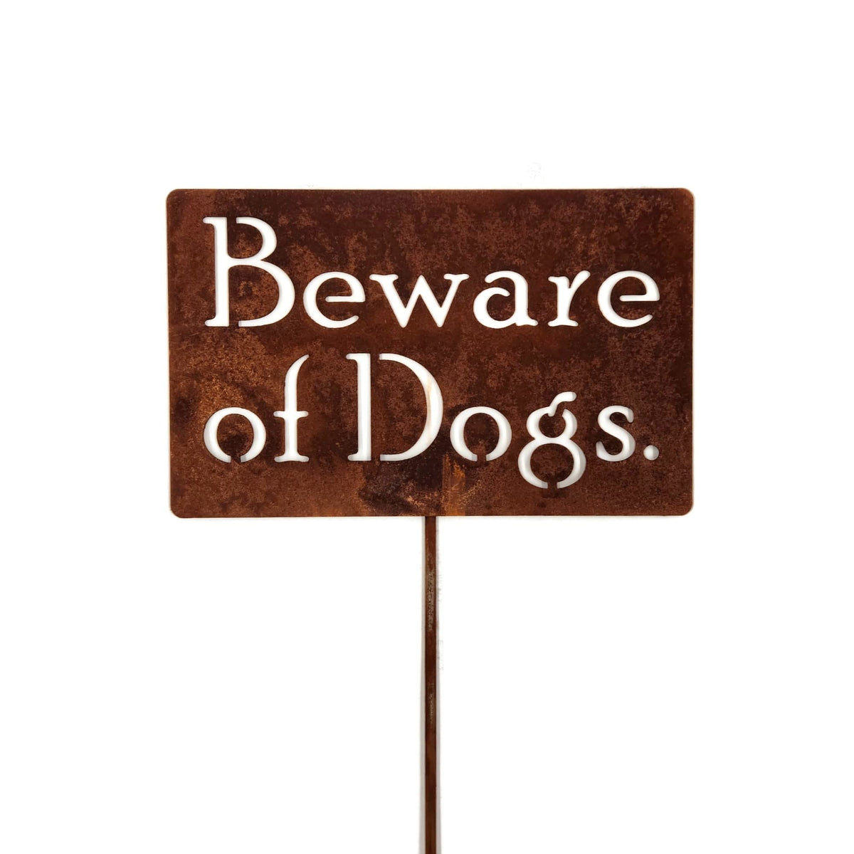 Funny Garden Stake 20 to 33 Inches Tall (Bunny Crossing, XL 33" Tall)
