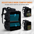 Goture Fishing Backpack with Cooler, 4 Tackle Boxes, Detachable Sling Bag