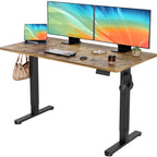 YDN 32 x 19 Inch White Electric Standing Desk