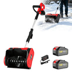 Battery Powered Snow Shovel Portable Snow Blower 3.0AH-Blue