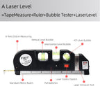 Laser Level Line Tool, Standard Cross Line Laser Leveler Beam Kit