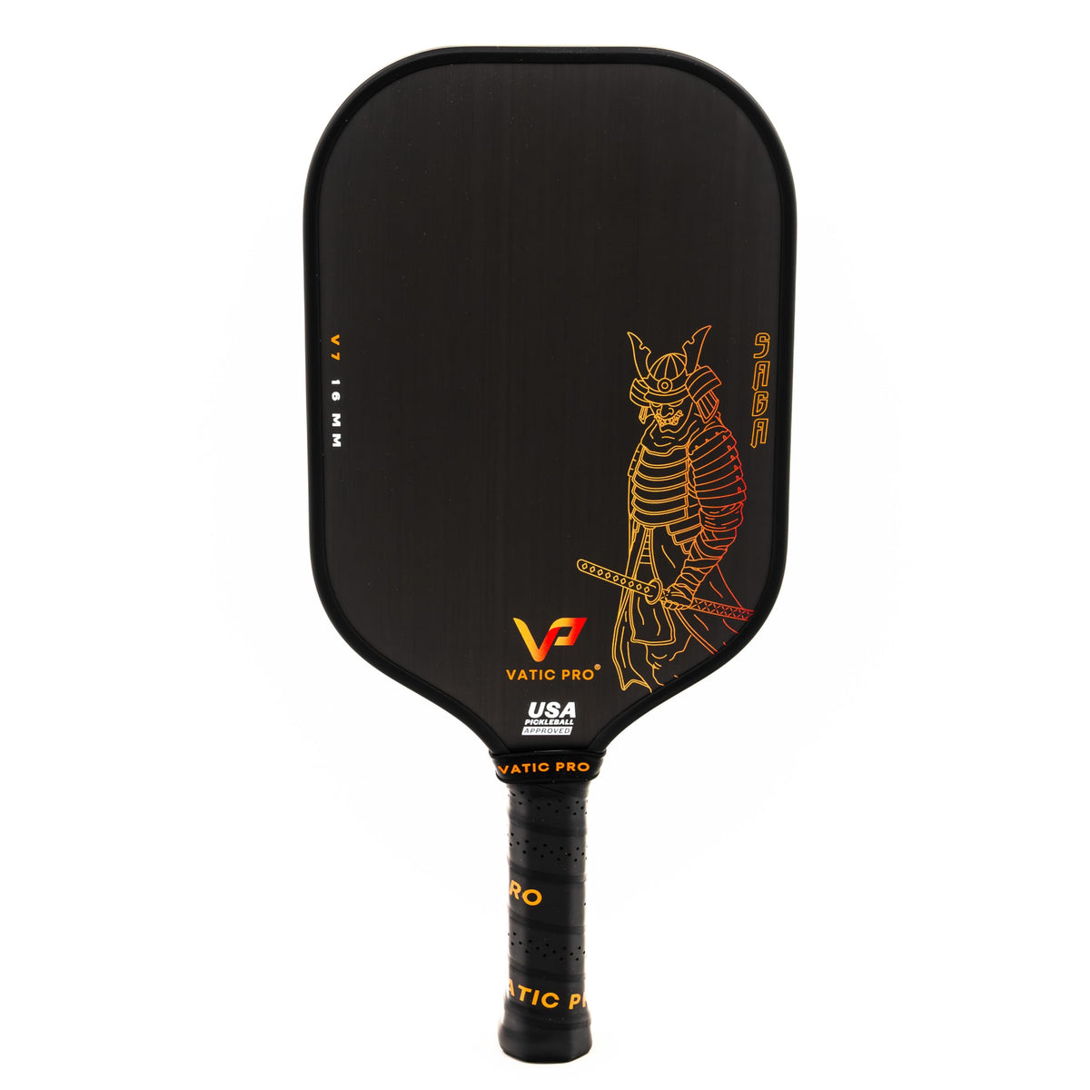 Vatic Pro Saga 16mm - Raw Carbon Fiber - Includes Paddle Cover
