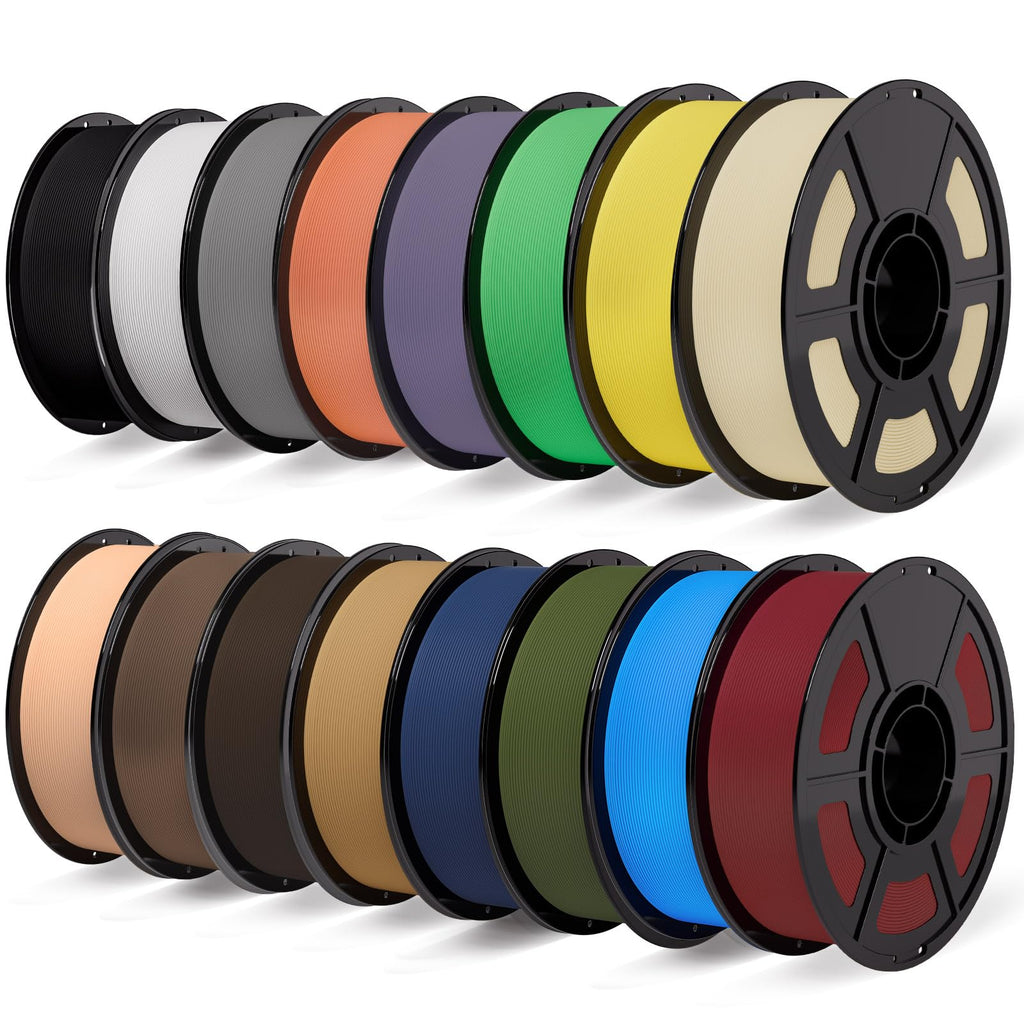 iSANMATE 16KG Matte PLA Filament Bundle 1.75MM 30-300mm/s for Bambu Lab