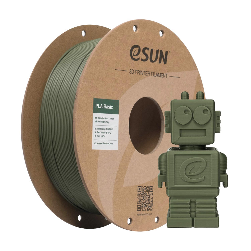 eSUN PLA Basic Filament 1.75mm 3D Printer Filament 10KG 10 Colors