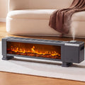 1800W Electric Baseboard Space Heater with Humidifier, 3D Flame