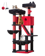Taoqimiao Cactus Cat Tree, 71 in Extra Large Cat Tower for Indoor Cats