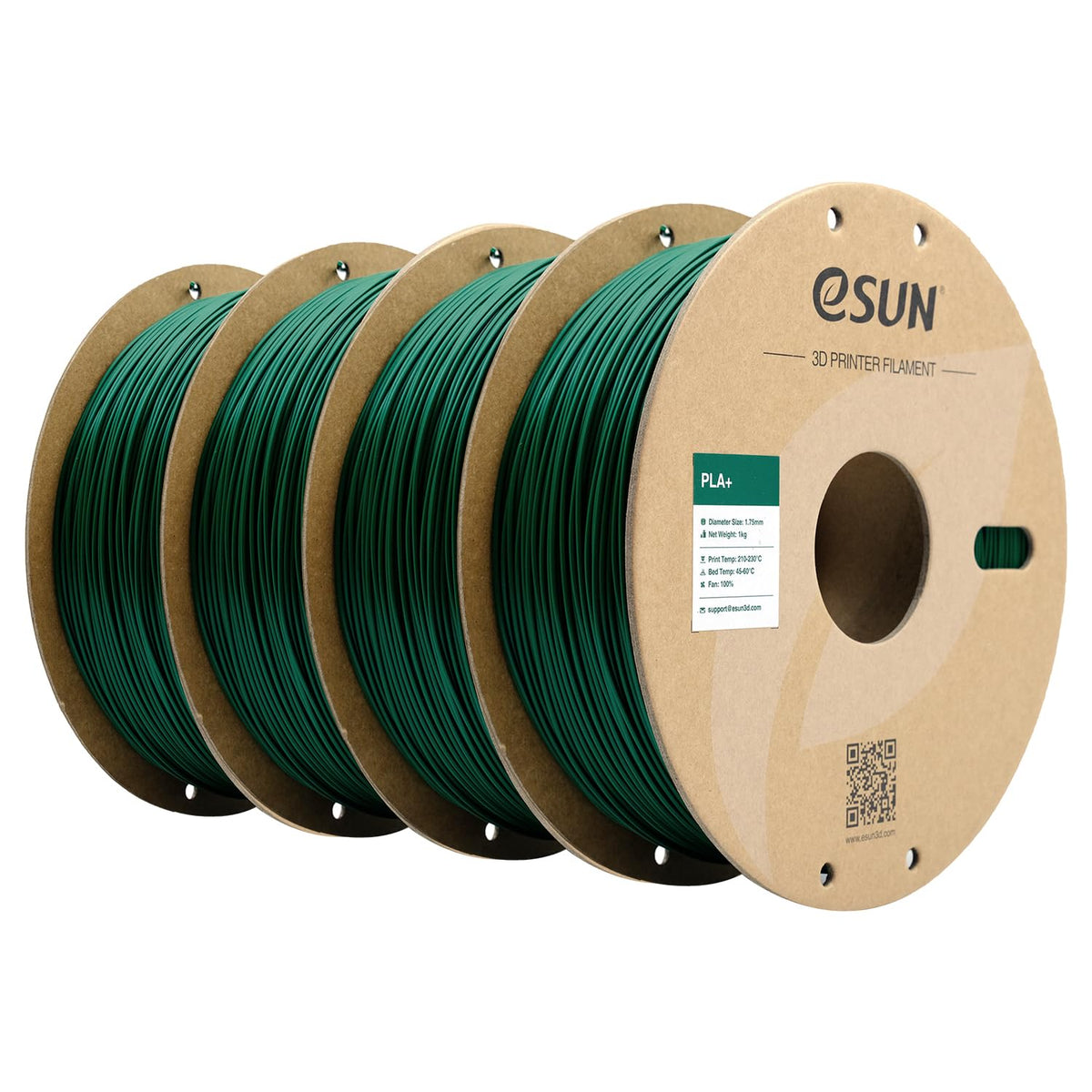 eSUN PLA+ Filament 3D Printer Filament 10KG Classic 10 Colors Bundle