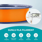 SUNLU PLA Filament 1.75mm, 250g Spool Bundle, 3D Printer Filament