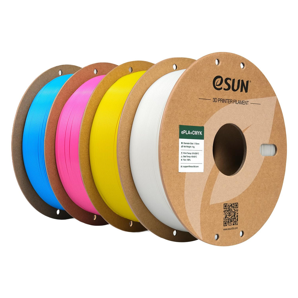eSUN PLA+ Filament 3D Printer Filament 10KG Classic 10 Colors Bundle