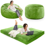 Bean Bag Chairs for Adults - Giant Bean Bag Convertible Floor Sofa